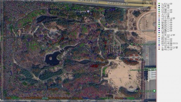 사진1.+대전+한밭수목원의+초분광+영상+분석을+통한+수종+식별+자료.jpg